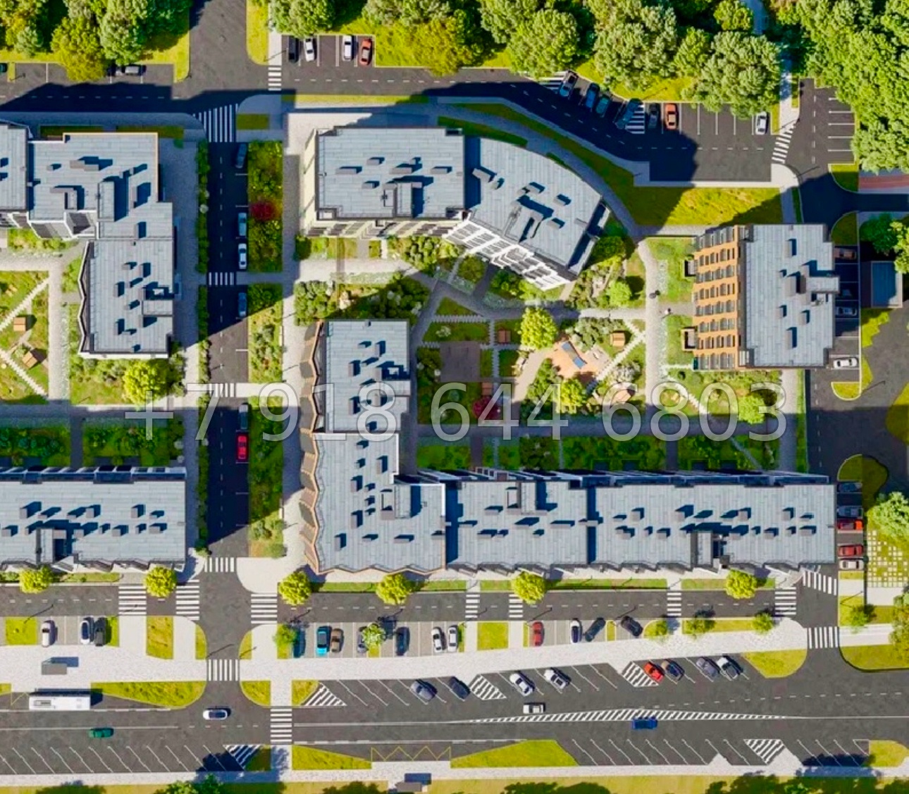 № 7ю. Квартиры в Столице Крыма. До моря 25 минут езды. ЖК Подсолнух Симферополь - миниатюра 13