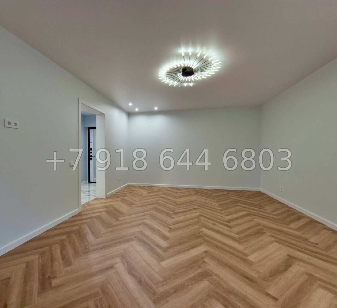 № 96р. Квартира с ремонтом. Без мебели. ЖК Министерские озера Сочи  - миниатюра 3