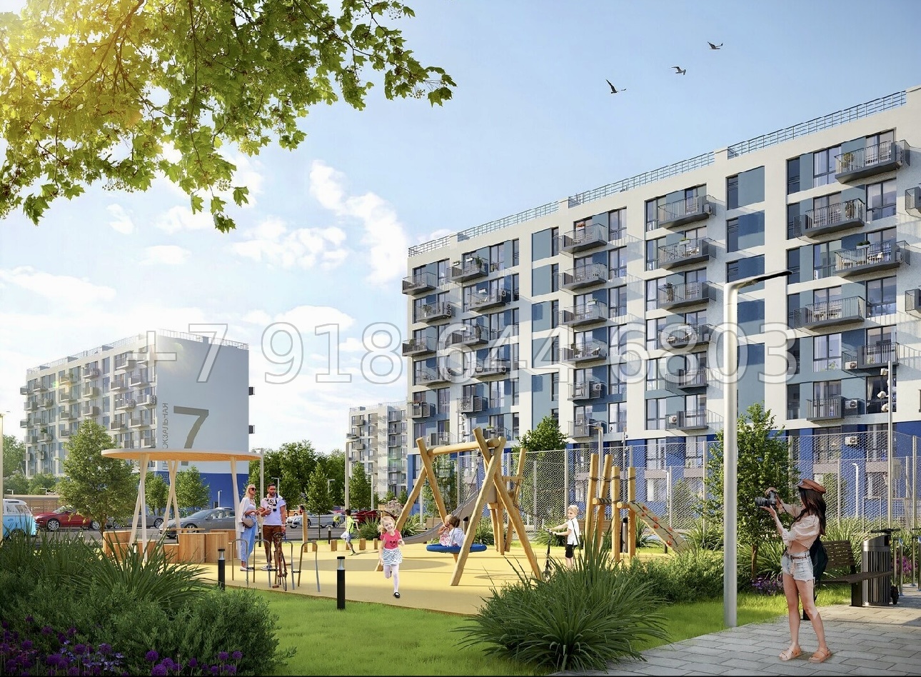 № 14 ю. Очень ВЫГОДНО. Дешевые квартиры недалеко от моря ЖК Республика  - миниатюра 24