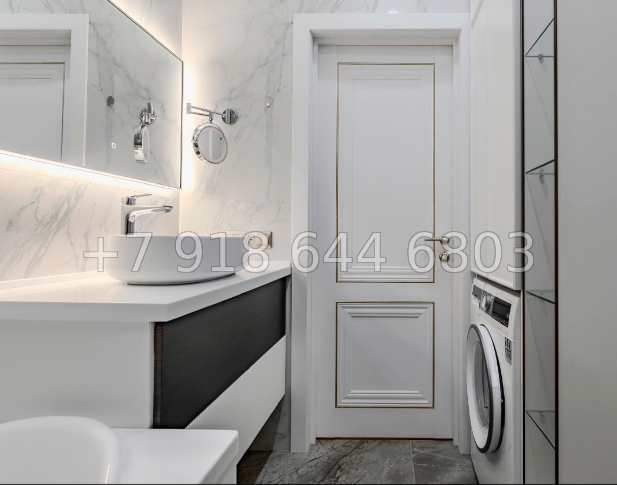 № 19р. Квартира с бассейном в Сочи.  Дорогой и качественный ремонт  - миниатюра 4