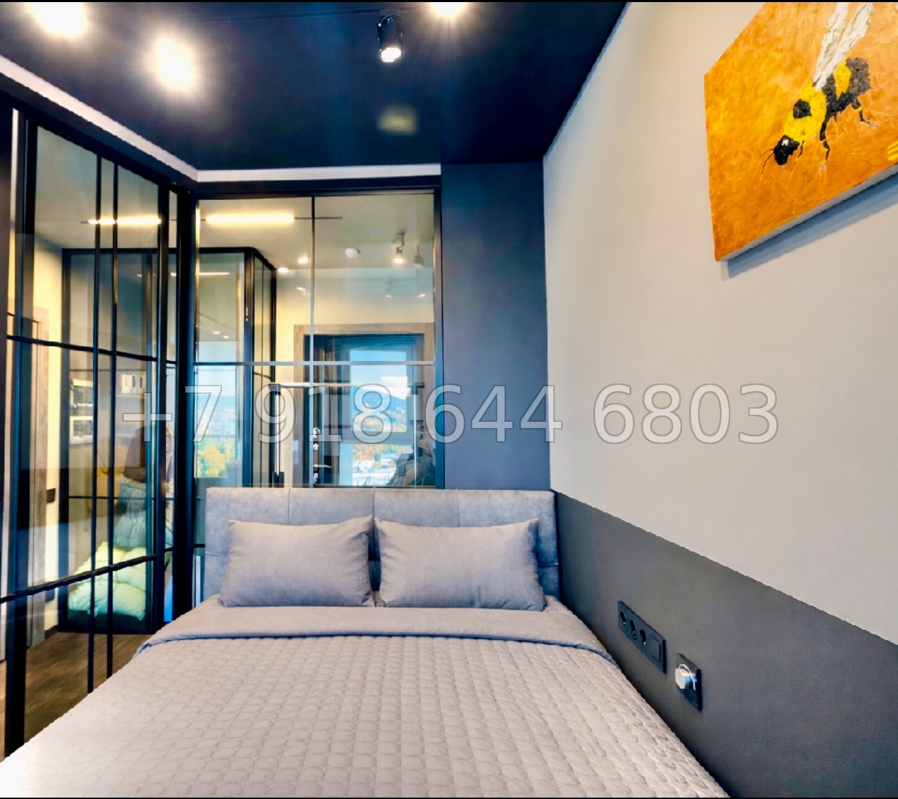 № 153 р. Однокомнатная квартира в ЖК Сочи Парк. Редкая планировка  - миниатюра 20