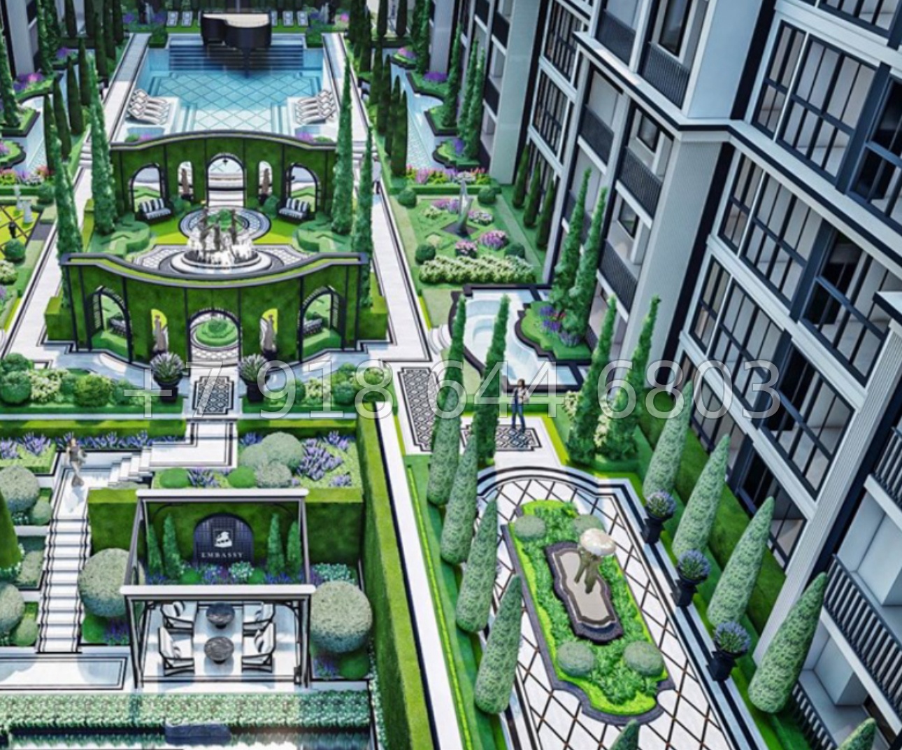 № 5. Embassy Pattaya The Embassy Development Co., Ltd. Джомтьен пляж р-н - миниатюра 20