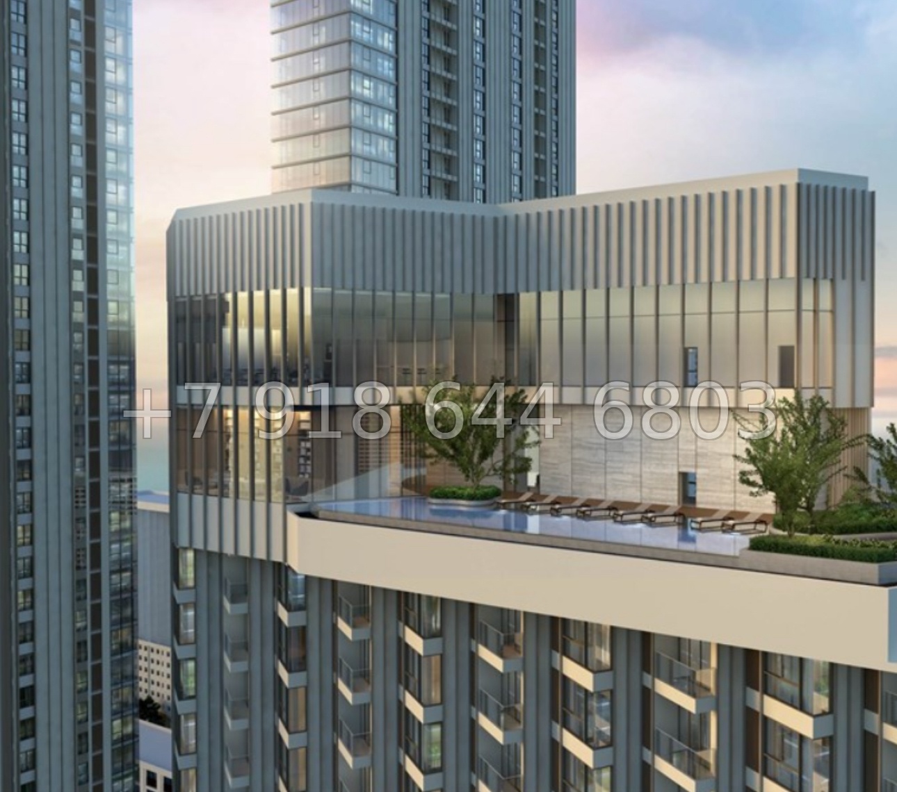№ 10. SKYPARK LUCEAN JOMTIEN PATTAYA Lunique Real Estate Co., Itd Джомтьен пляж район - миниатюра 6