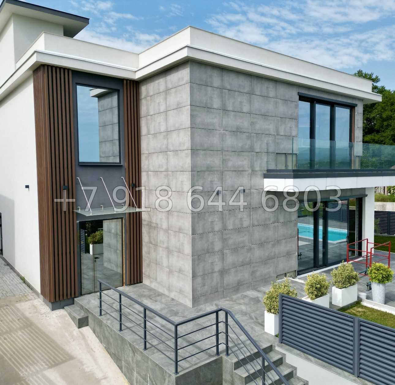 № 48 Б. Дом с бассейном в Адлере  - миниатюра 28