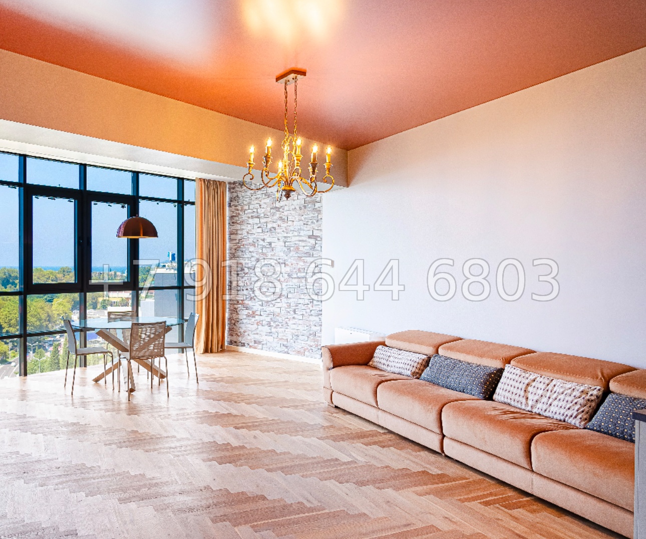 № 56 е. ЖК Красная Площадь. Квартира в центре города Сочи  - миниатюра 14