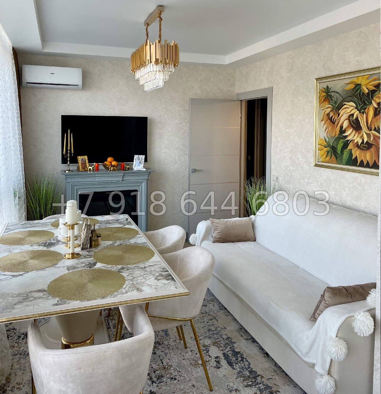 № 405 р. Трёхкомнатная Квартира в ЖК 123 Сочи  - миниатюра 3