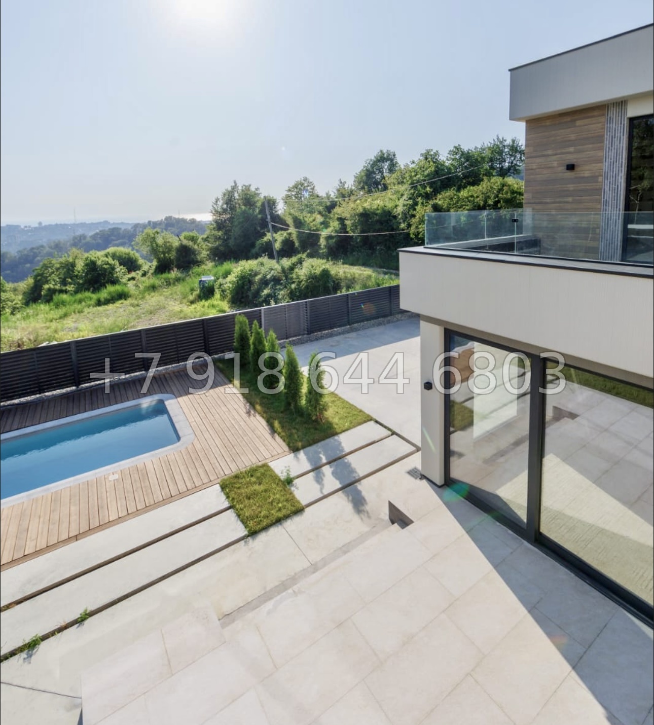 № 227 в. Дом с бассейном и с видом на море в Сочи  - миниатюра 22