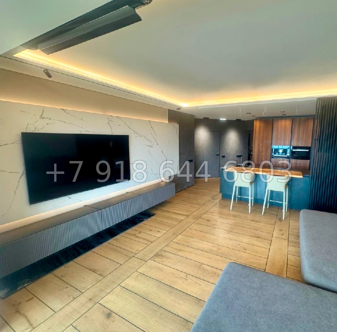 № 17е. Квартира рядом с парком Ривьера. ЖК Виктория Сочи  - миниатюра 7