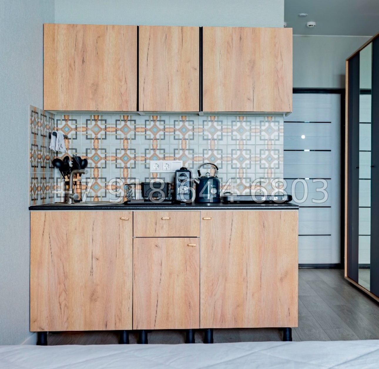 № 48р. Квартира недорого в закрытом жилом комплексе в городе Сочи  - миниатюра 3