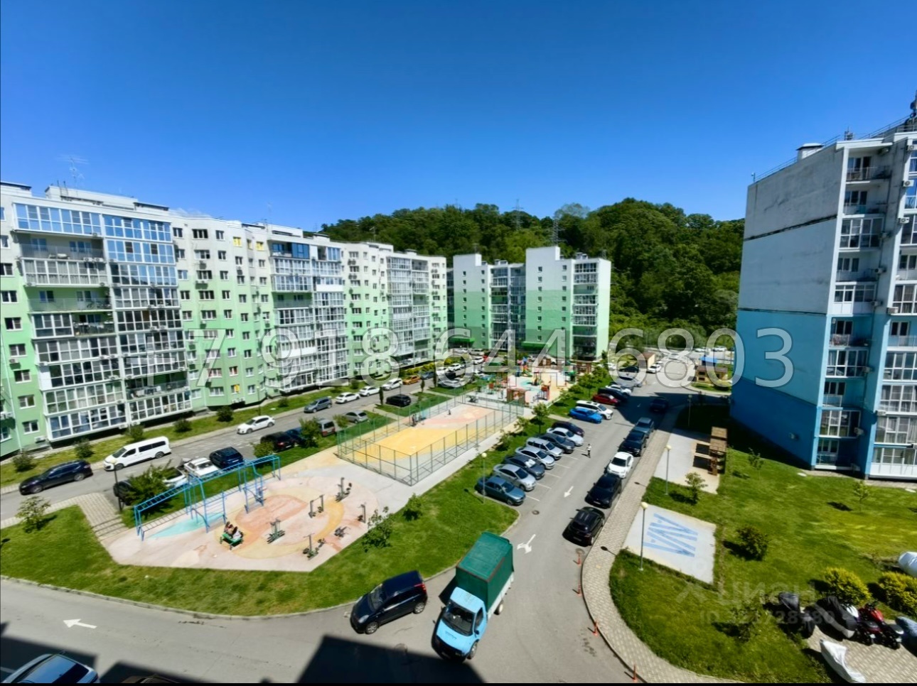 № 53 р. Квартира с хорошим ремонтом в ЖК Министерские озера Сочи  - миниатюра 24