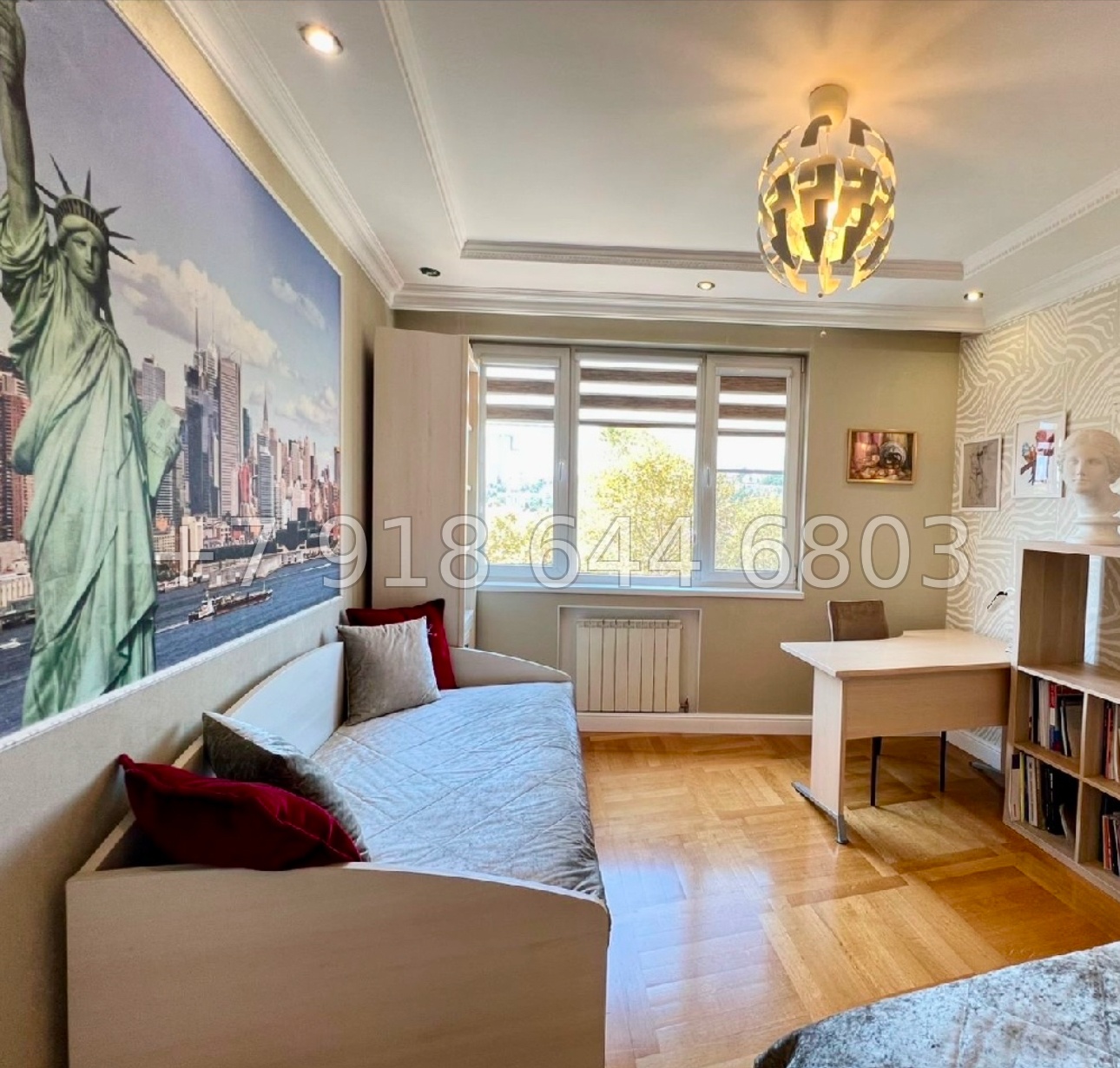 № 567 р. Трёхкомнатная Квартира в центре города Сочи  - миниатюра 3