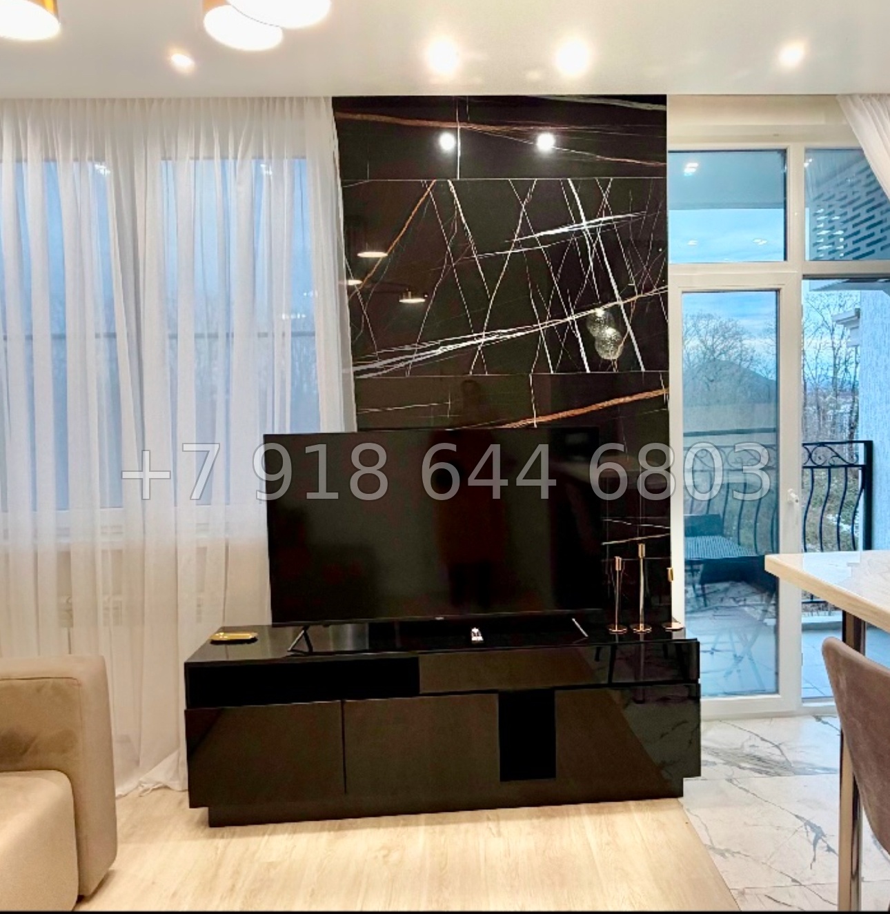 № 428 р. ЖК Меркато Сочи. Квартира с бассейном на территории  - миниатюра 7