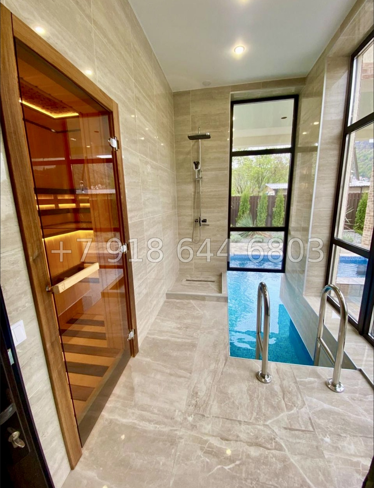 № 51 Б. Дом с бассейном в городе Сочи  - миниатюра 11