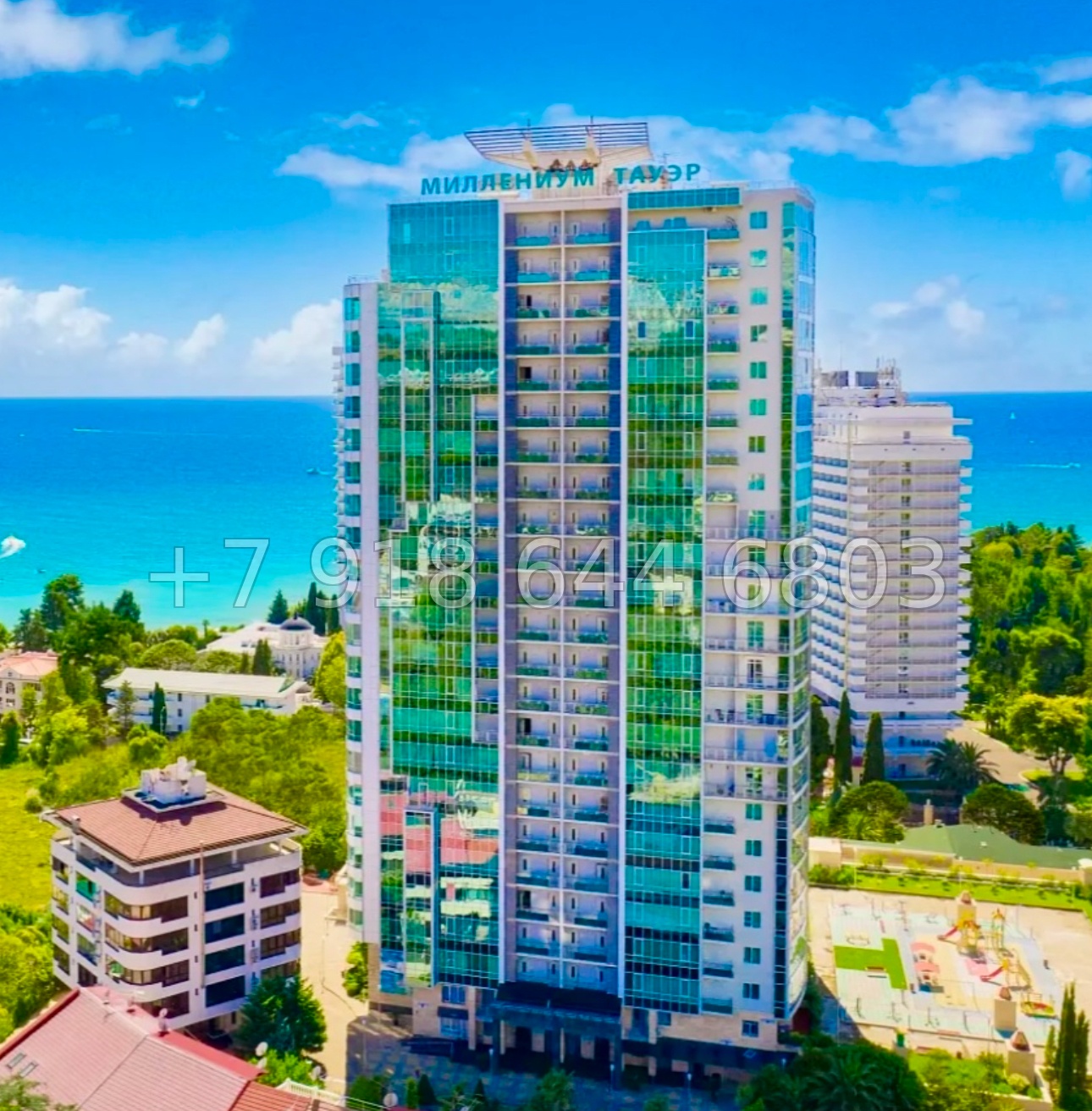 № 51 е. Квартира в центре города Сочи ЖК Миллениум Тауэр  - миниатюра 24