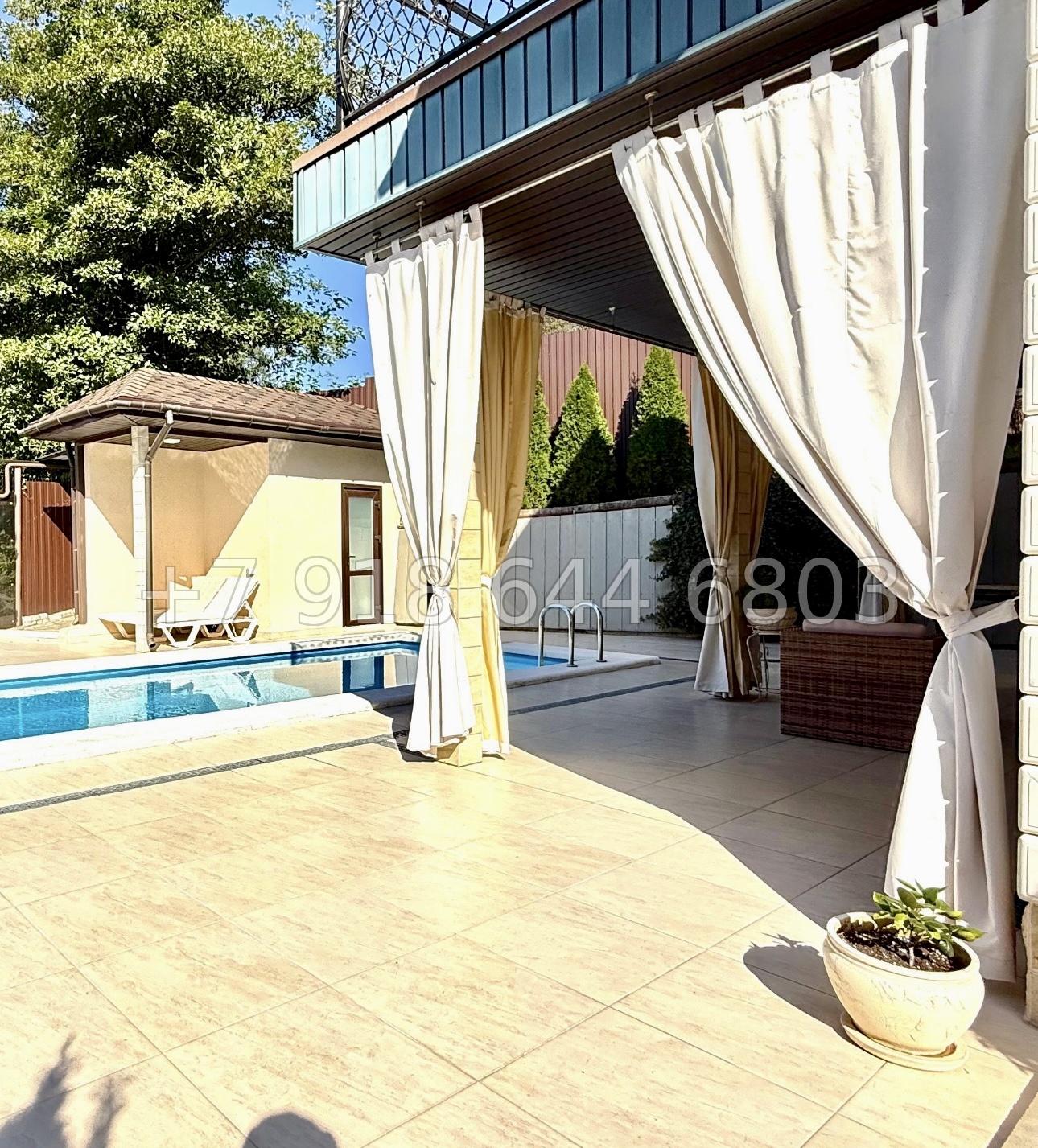 № 2 В. Дом с бассейном в Адлере  - миниатюра 23