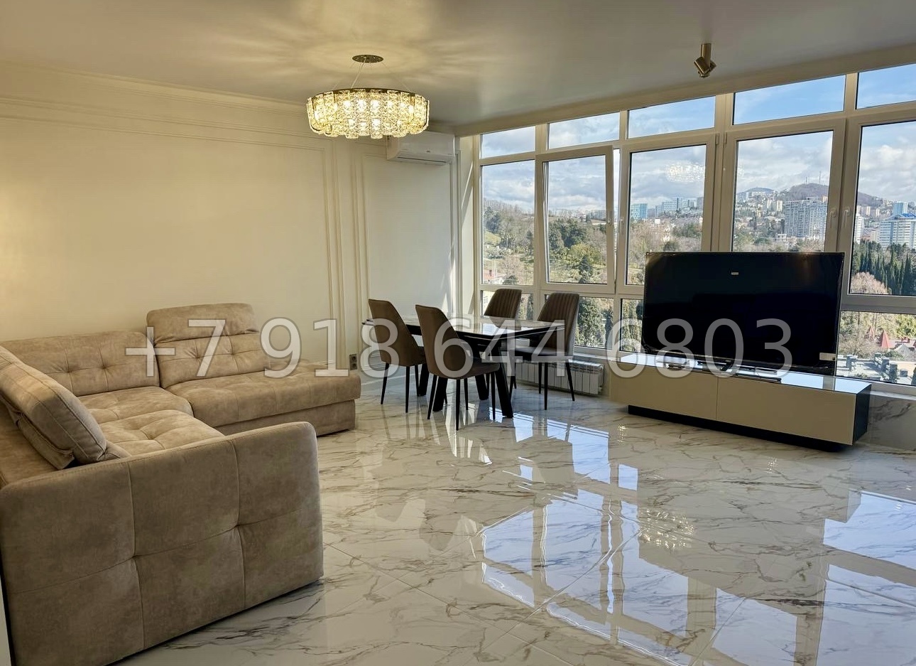 № 13 е. Роскошная квартира в центре города Сочи ЖК Москва - миниатюра 3