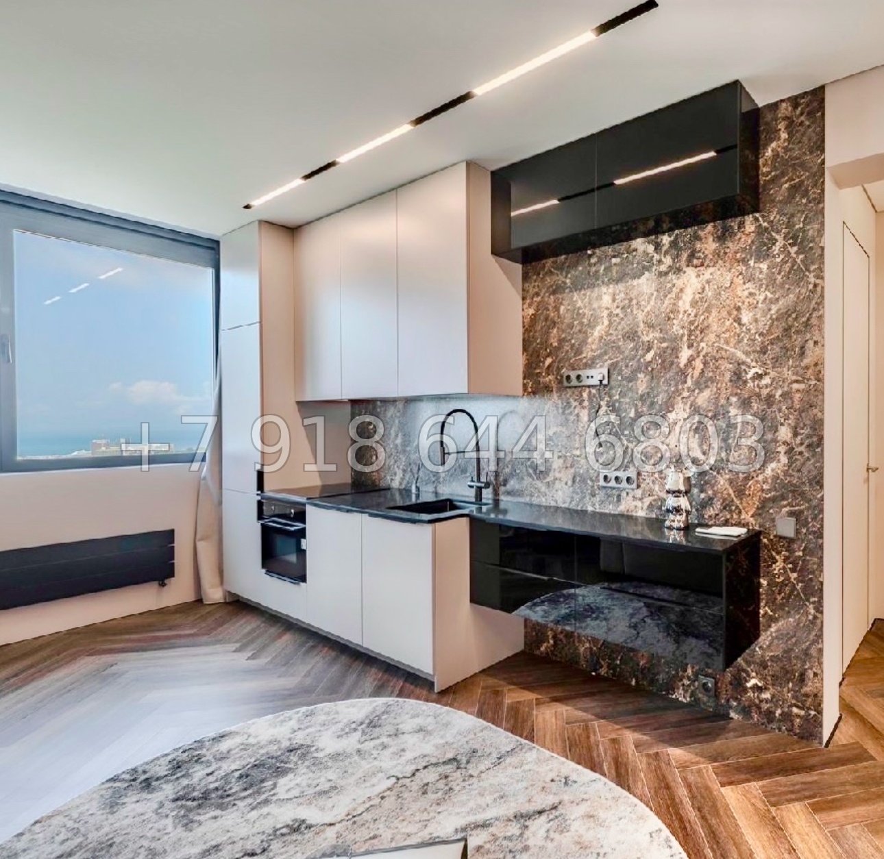 № 456 р. С видом на море квартира в ЖК Кислород Сочи  - миниатюра 7