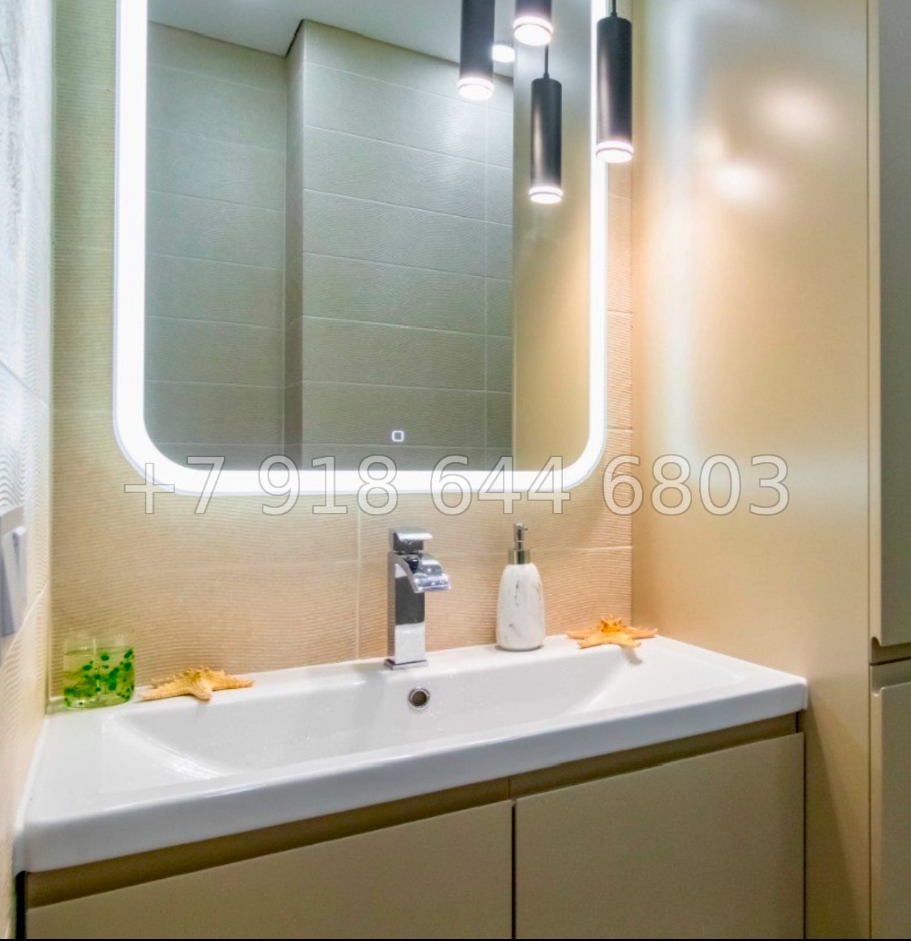 № 14 е. Трёхкомнатная Квартира в центре города Сочи ЖК Огни Сочи  - миниатюра 3