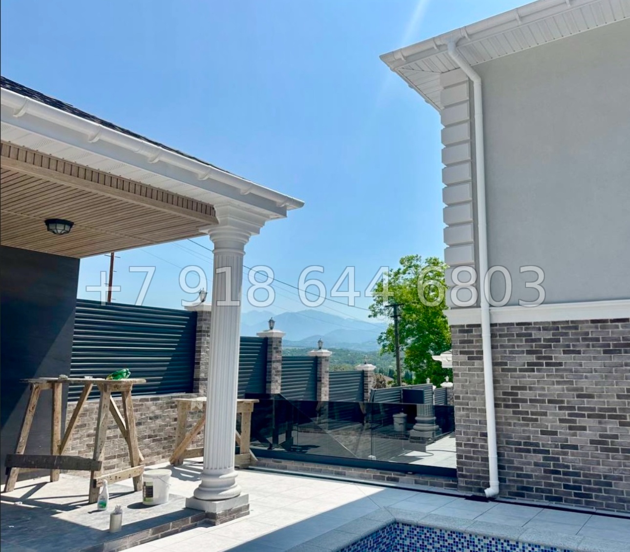 № 116 Б. Дом с бассейном в Адлере  - миниатюра 6