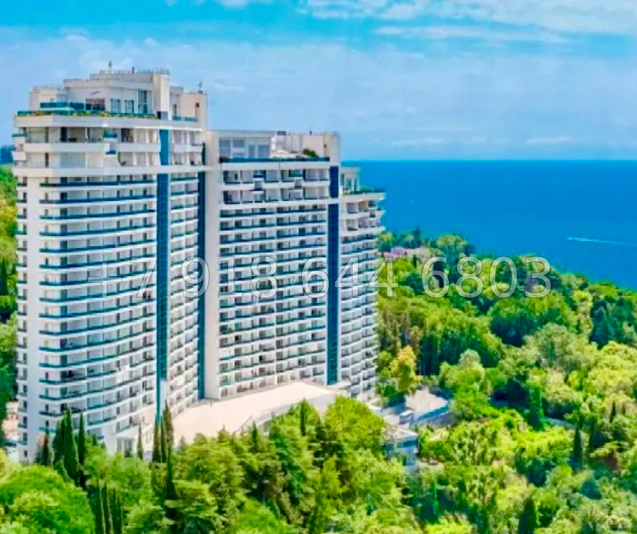 № 20е. Квартира с прекрасным видом на Чёрное море в городе Сочи ЖК Идеал Хаус - миниатюра 10