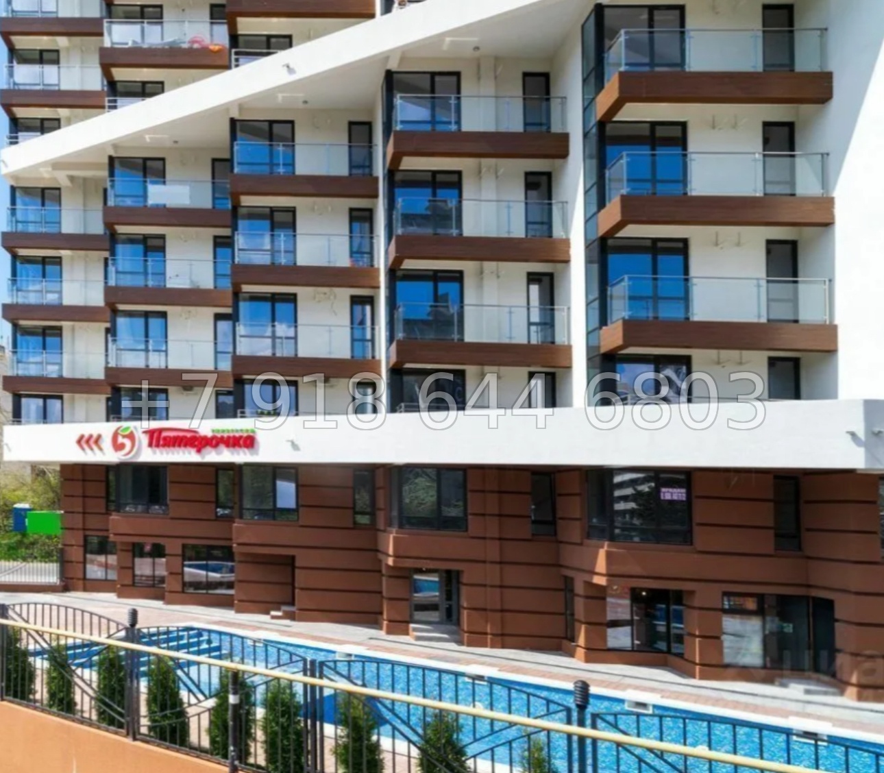 № 376 р. Трёхкомнатная квартира у моря в Сочи ЖК Мадрид 4 - миниатюра 16