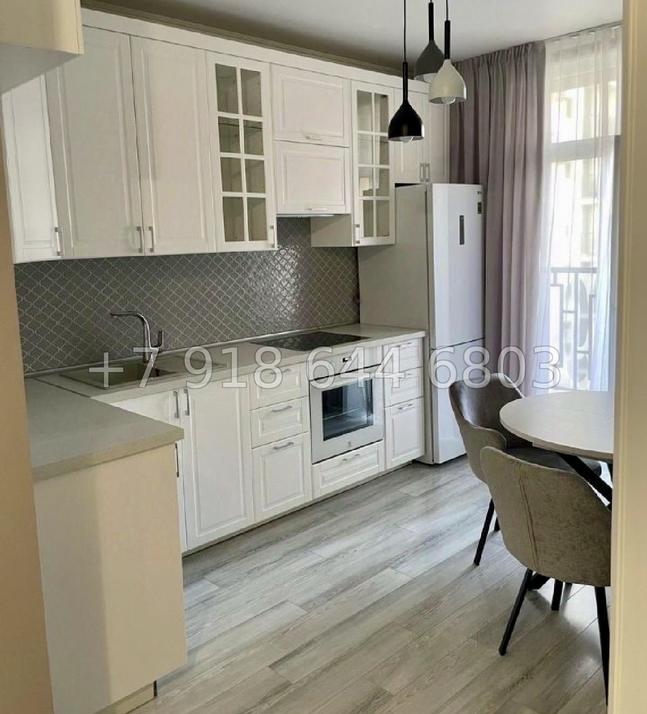 № 94р. Двухкомнатная квартира в ЖК Альпийский квартал Сочи  - миниатюра 3