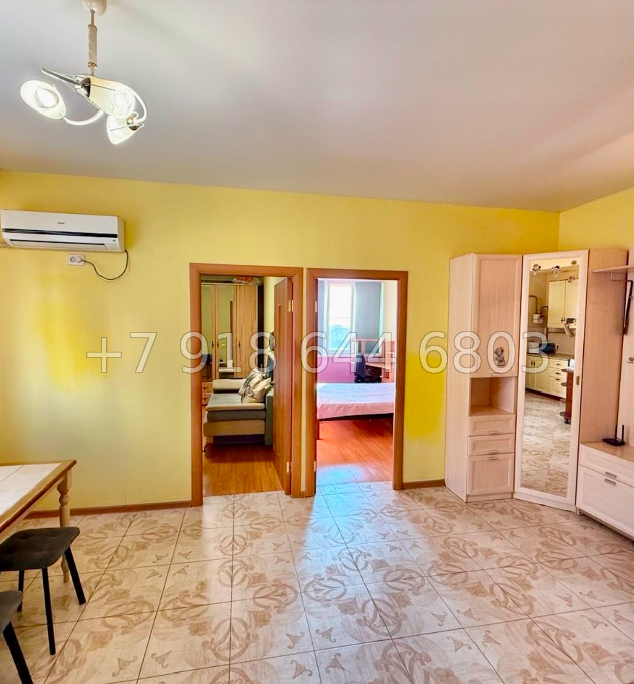 № 71х. Двухкомнатное Жилье в центральном Сочи  - миниатюра 9