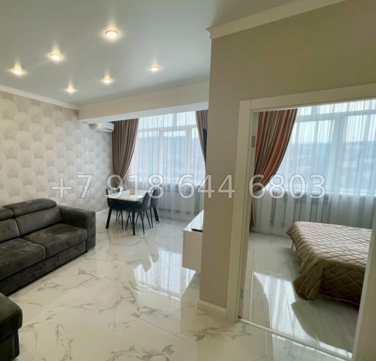 № 488 р. Двухкомнатная квартира в городе Сочи  - миниатюра 4