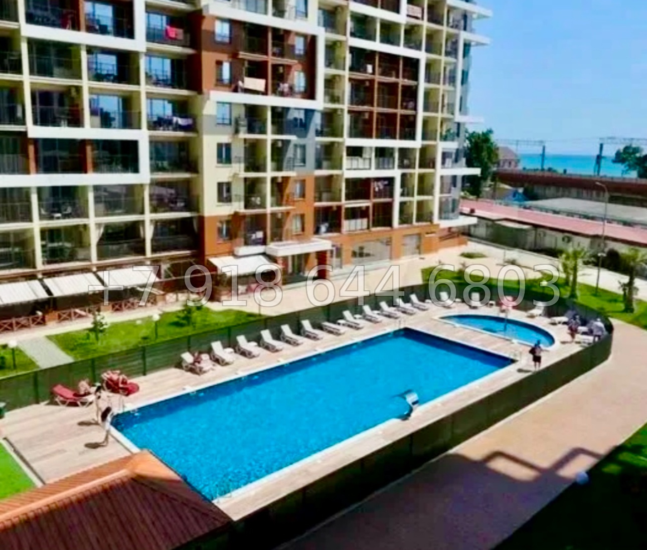 № 463 р. Квартира у моря в Сочи Дагомысе  - миниатюра 18