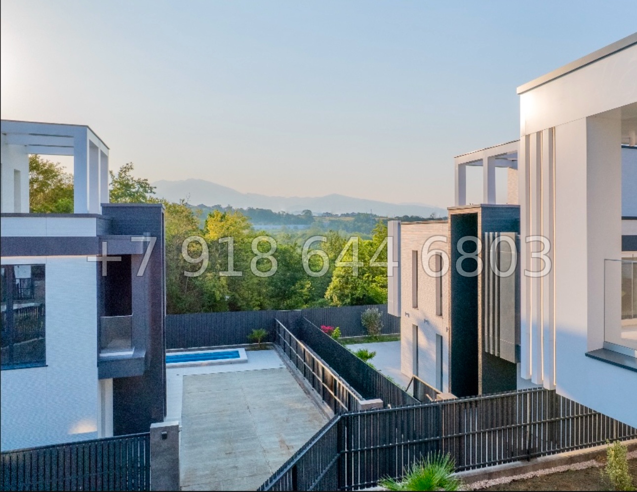 № 117 Б. Адлер 8 домов с бассейном  - миниатюра 9