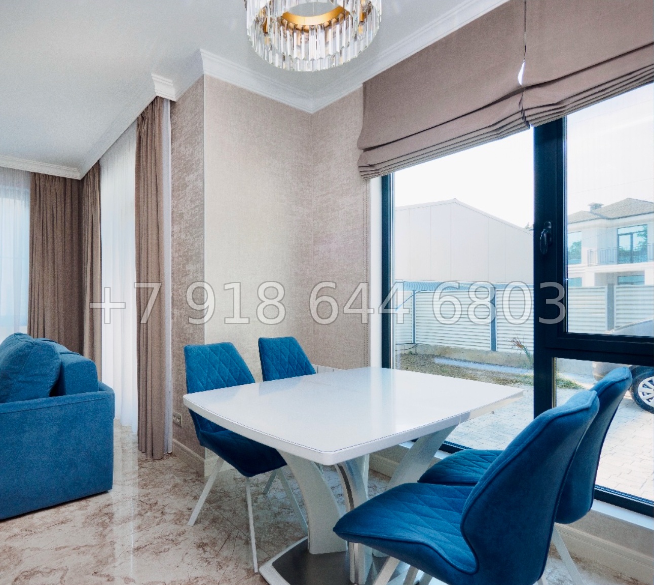 № 195 Б. Дом с ремонтом и мебелью в Адлере  - миниатюра 9