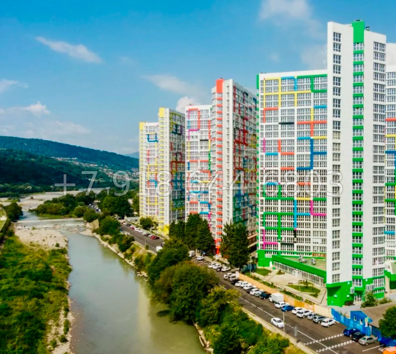 № 405 р. Трёхкомнатная Квартира в ЖК 123 Сочи  - миниатюра 21