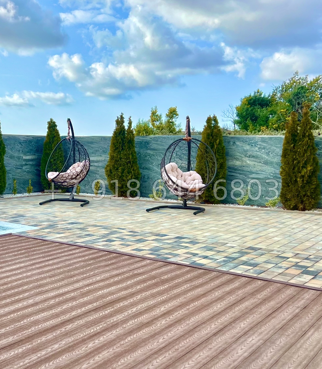 № 21 Б. Два дома с бассейном в Адлере  - миниатюра 17