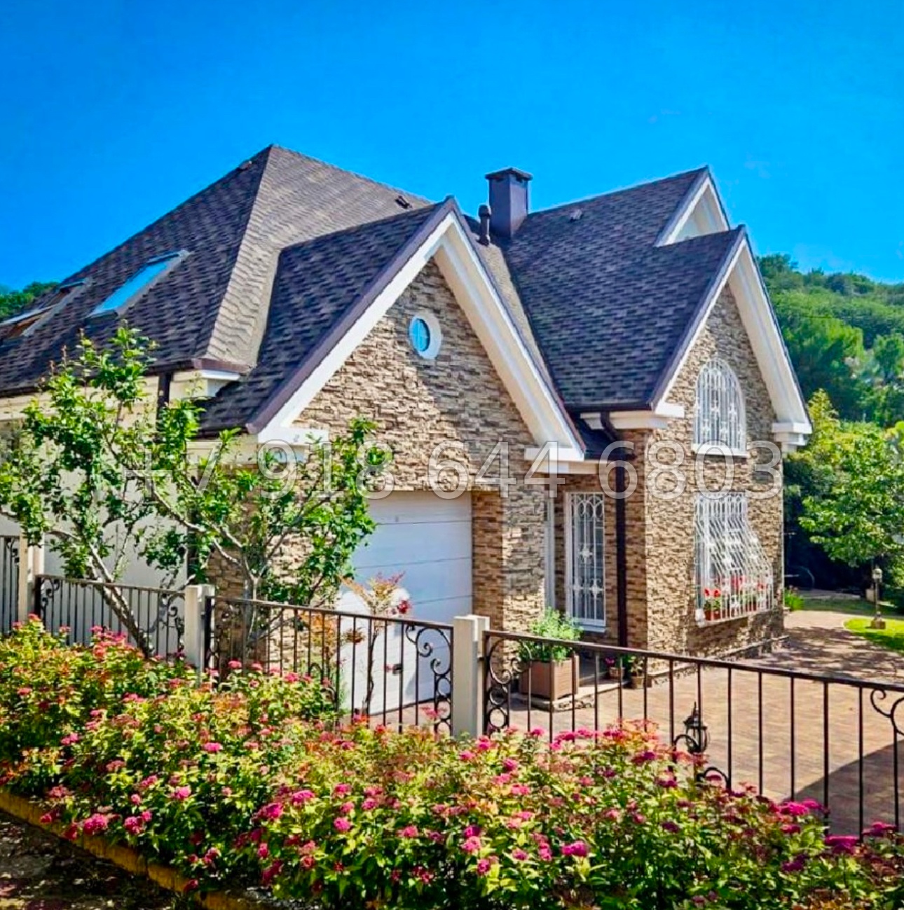 № 32в. Дом в стиле Прованс в городе Сочи  - миниатюра 1