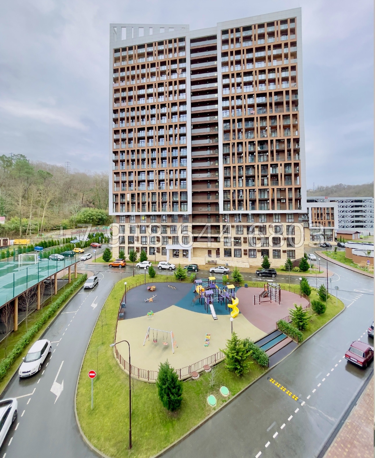 № 303 р. Квартира в доме Бизнес класса ЖК Аллея Парк Сочи Дагомыс  - миниатюра 19