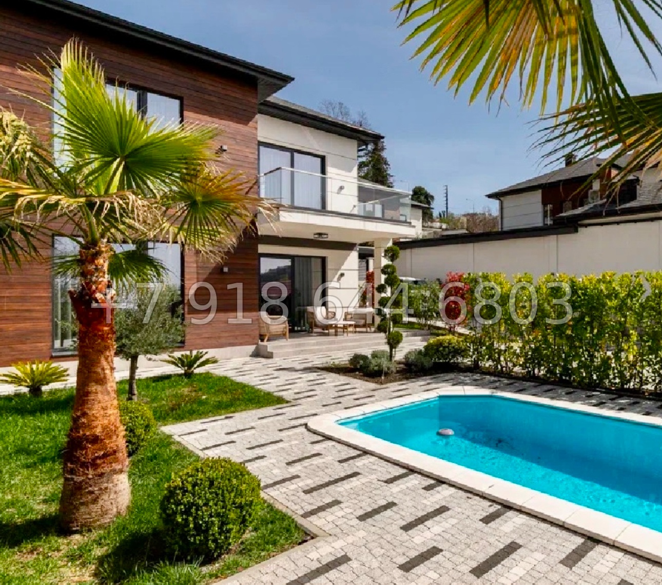 № 119 в. Дом в Сочи с бассейном и с хорошим ремонтом  - миниатюра 3