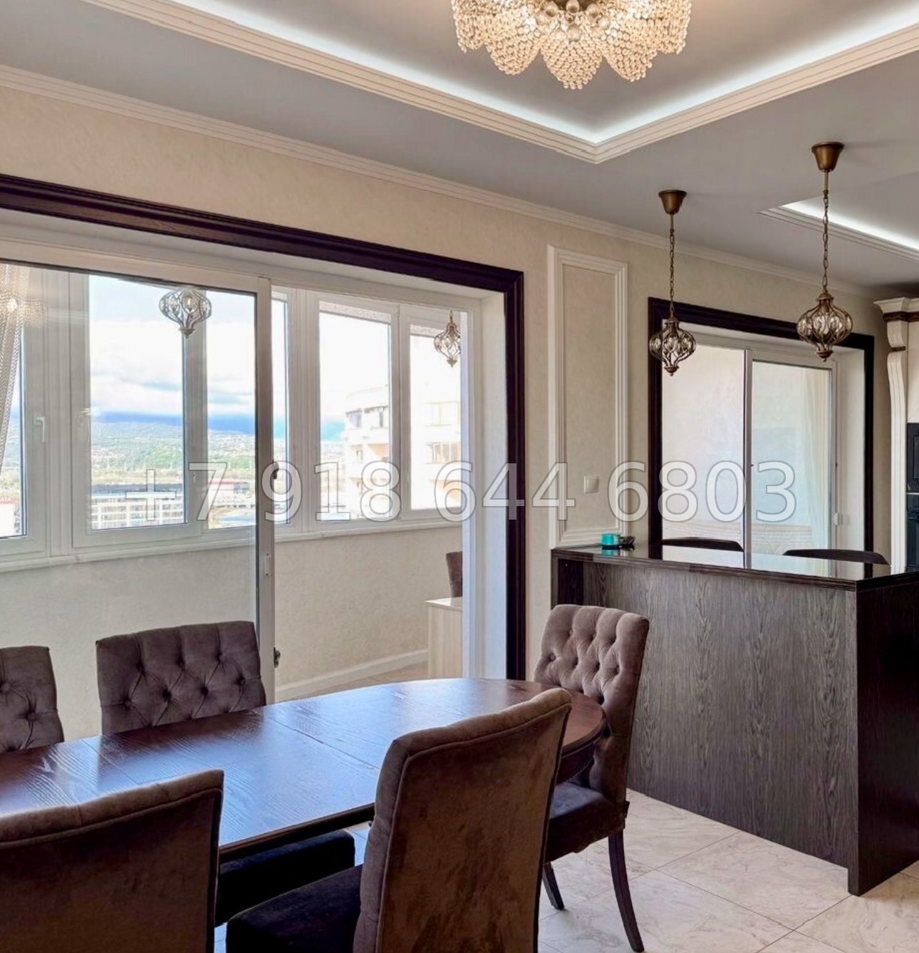 № 186 р. Элитная квартира в Адлере  - миниатюра 13