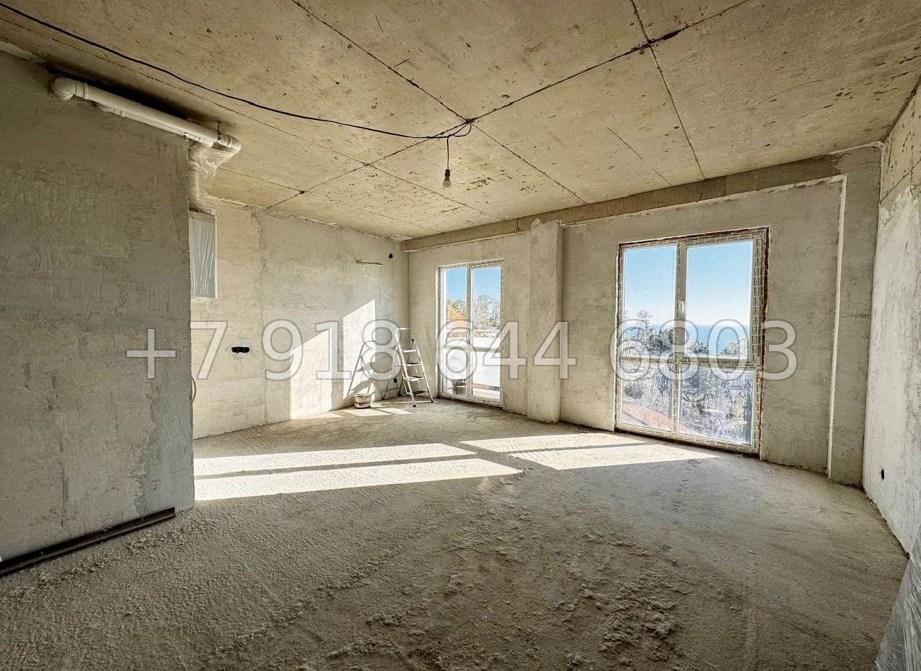 № 53 п. Квартира с видом на море в Сочи. Без отделки - миниатюра 7