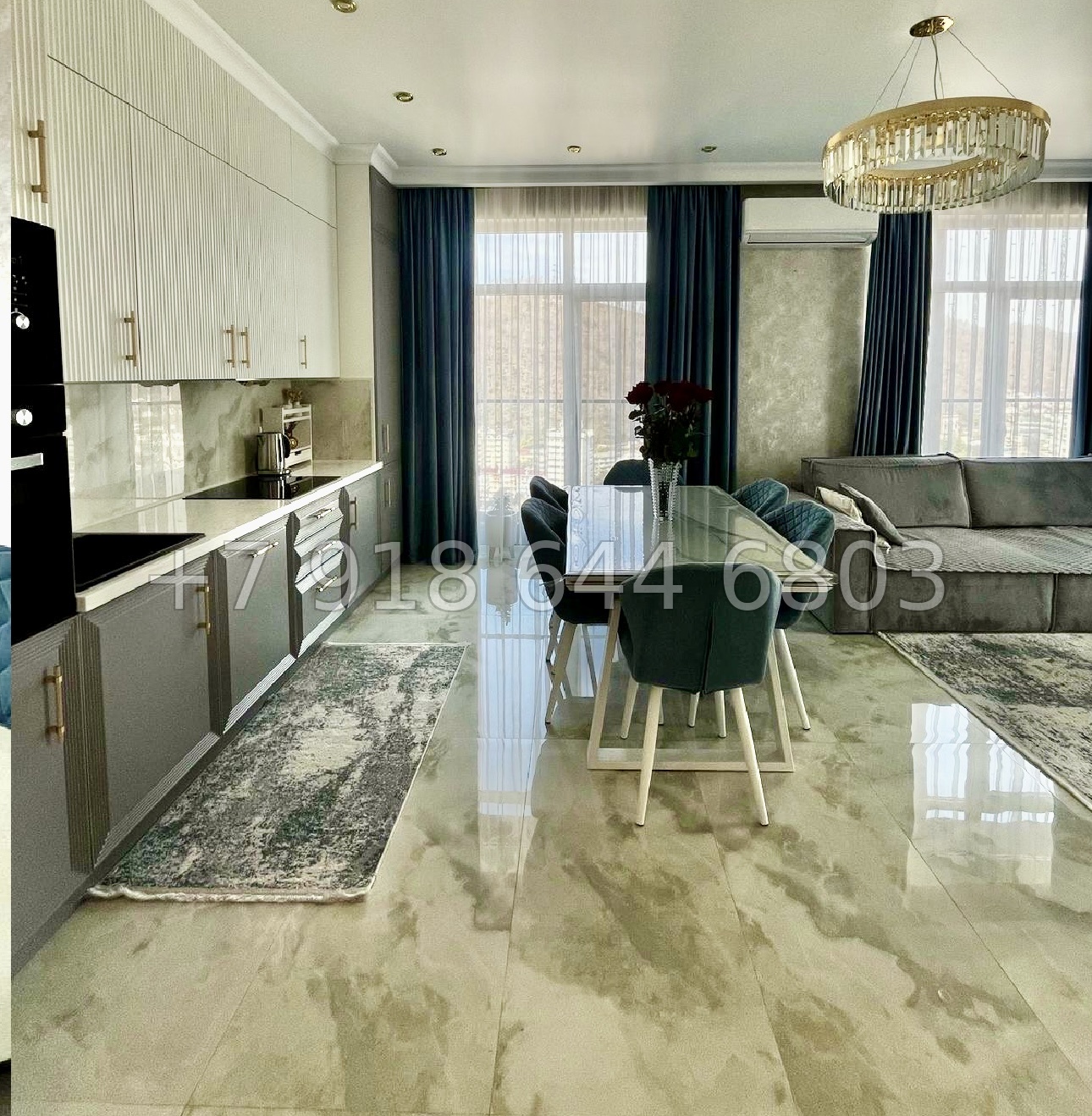 № 383 р. Квартира в ЖК Аллея Парк Сочи Дагомыс  - миниатюра 6