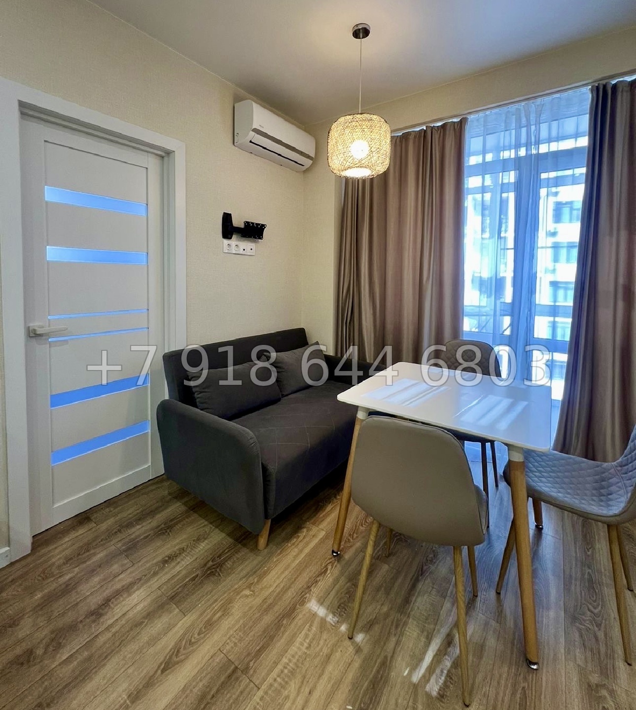 № 118 р. Квартира в новом хорошем доме. Хороший ремонт. ЖК Новая Заря Сочи - миниатюра 4