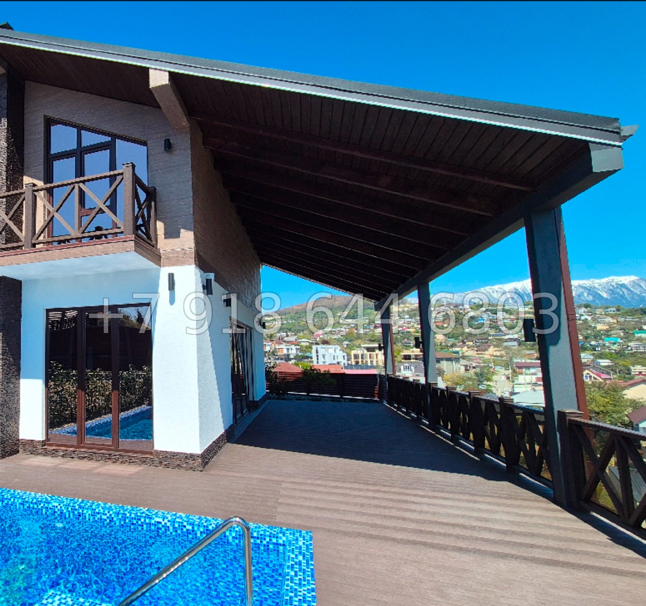 № 247 в. Дом с бассейном в Адлере  - миниатюра 10