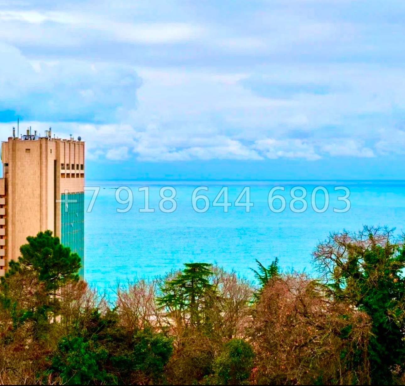 № 483 р. Квартира с роскошным балконом в Сочи  - миниатюра 5