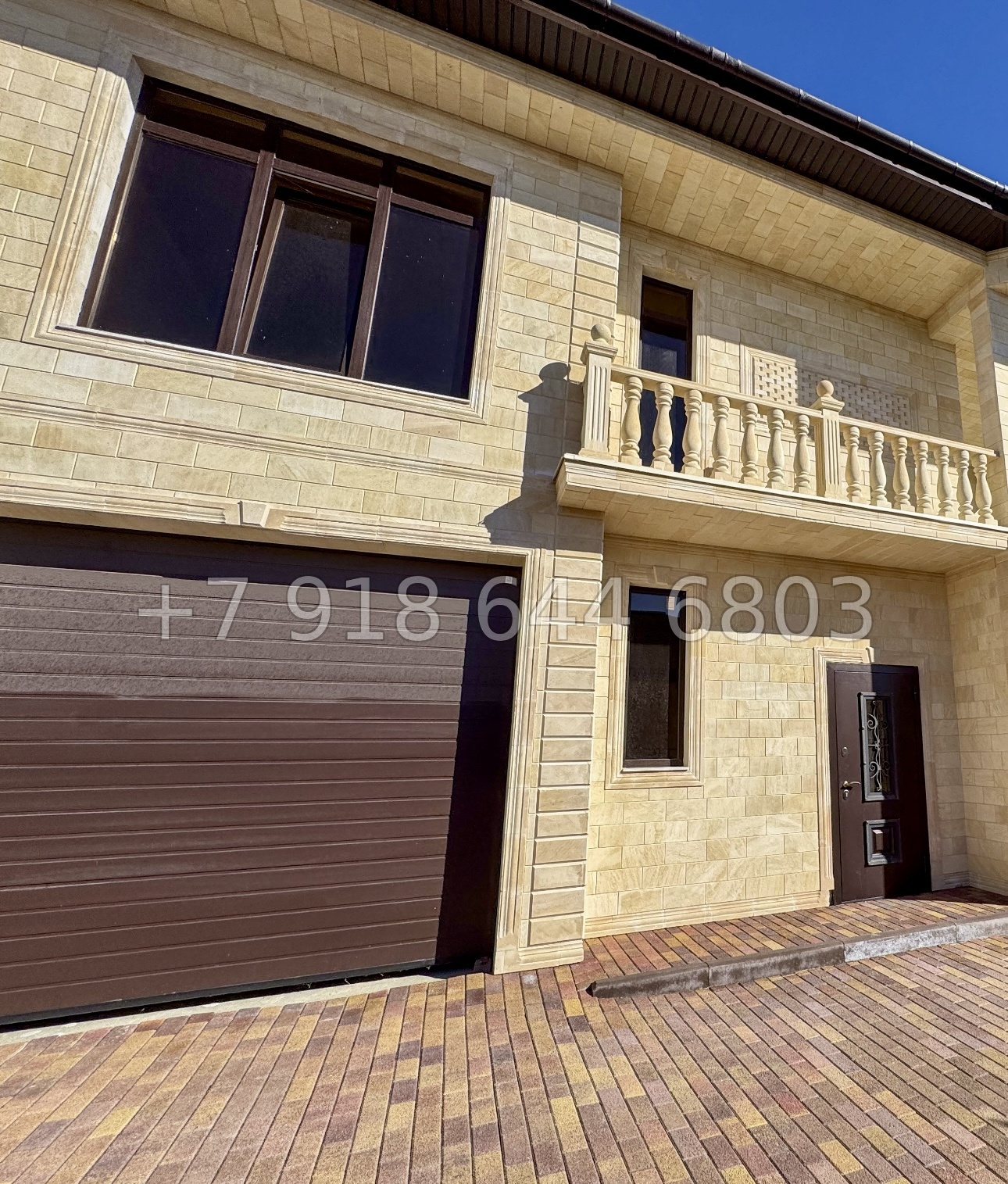 № 68 Б. Дома с бассейном из дагестанского камня в Адлере  - миниатюра 6