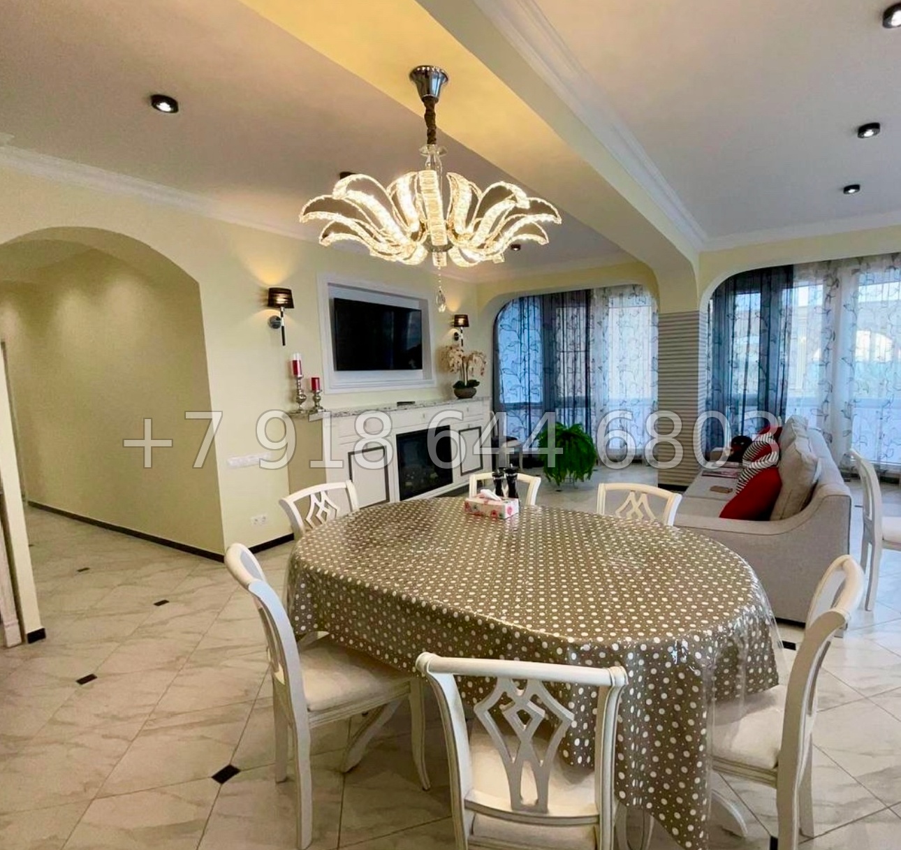 № 8е. Квартира на море в Сочи ЖК Зеленая Роща - миниатюра 9