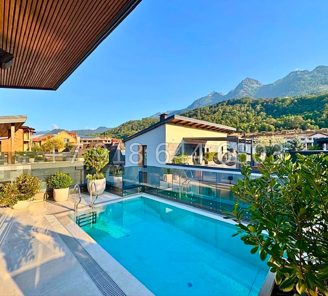 № 43 п. Дом с бассейном на Красной Поляне  - миниатюра 27