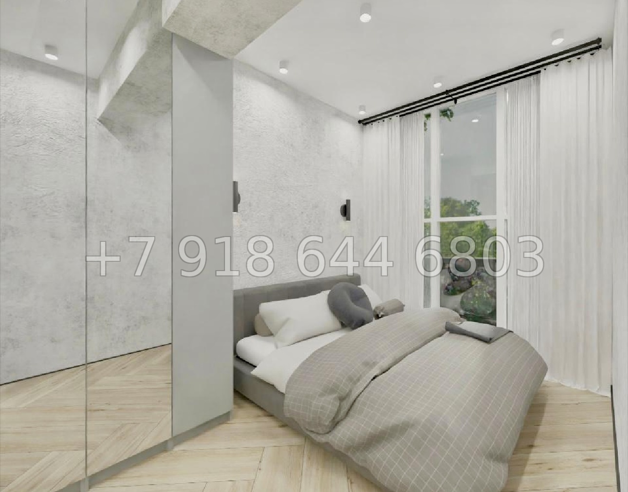 № 10р. Квартира с современным ремонтом в городе Сочи  - миниатюра 8