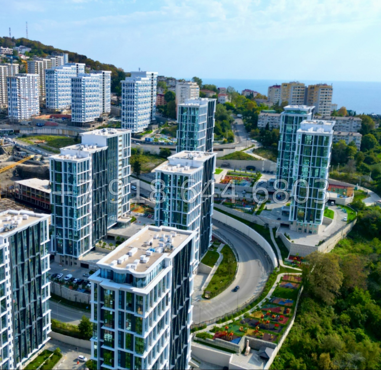 № 57 п. Квартира для отдыха и под сдачу в аренду в ЖК Сочи Парк  - миниатюра 16