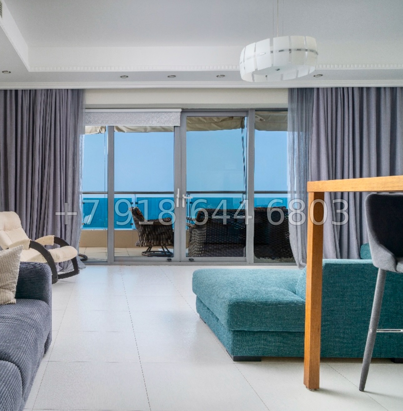 № 20е. Квартира с прекрасным видом на Чёрное море в городе Сочи ЖК Идеал Хаус - миниатюра 14