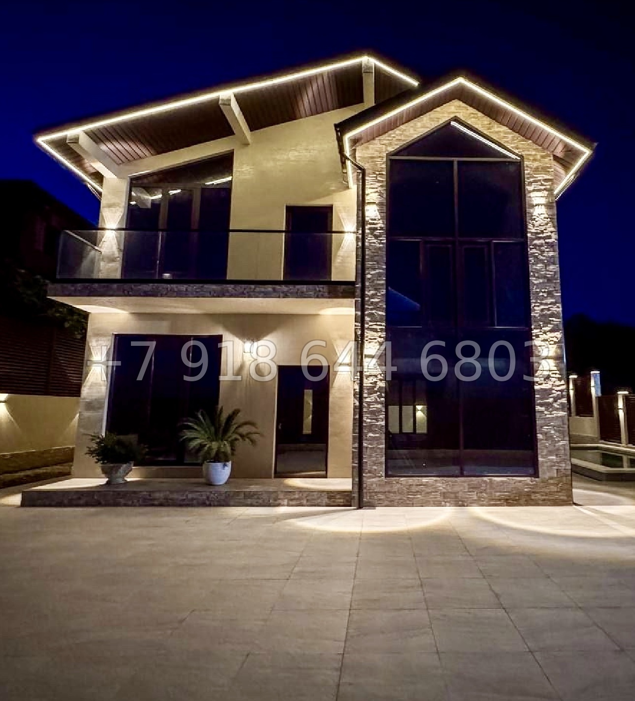 № 26 Б. Дом шале с бассейном в Адлере  - миниатюра 1