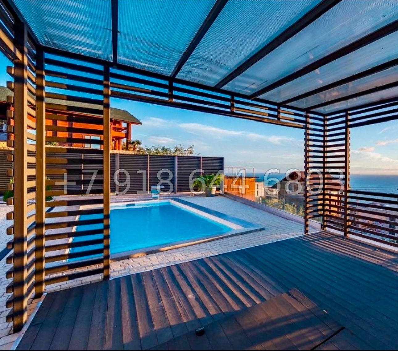 № 185 Б. Дом с видом на море в Сочи  - миниатюра 5